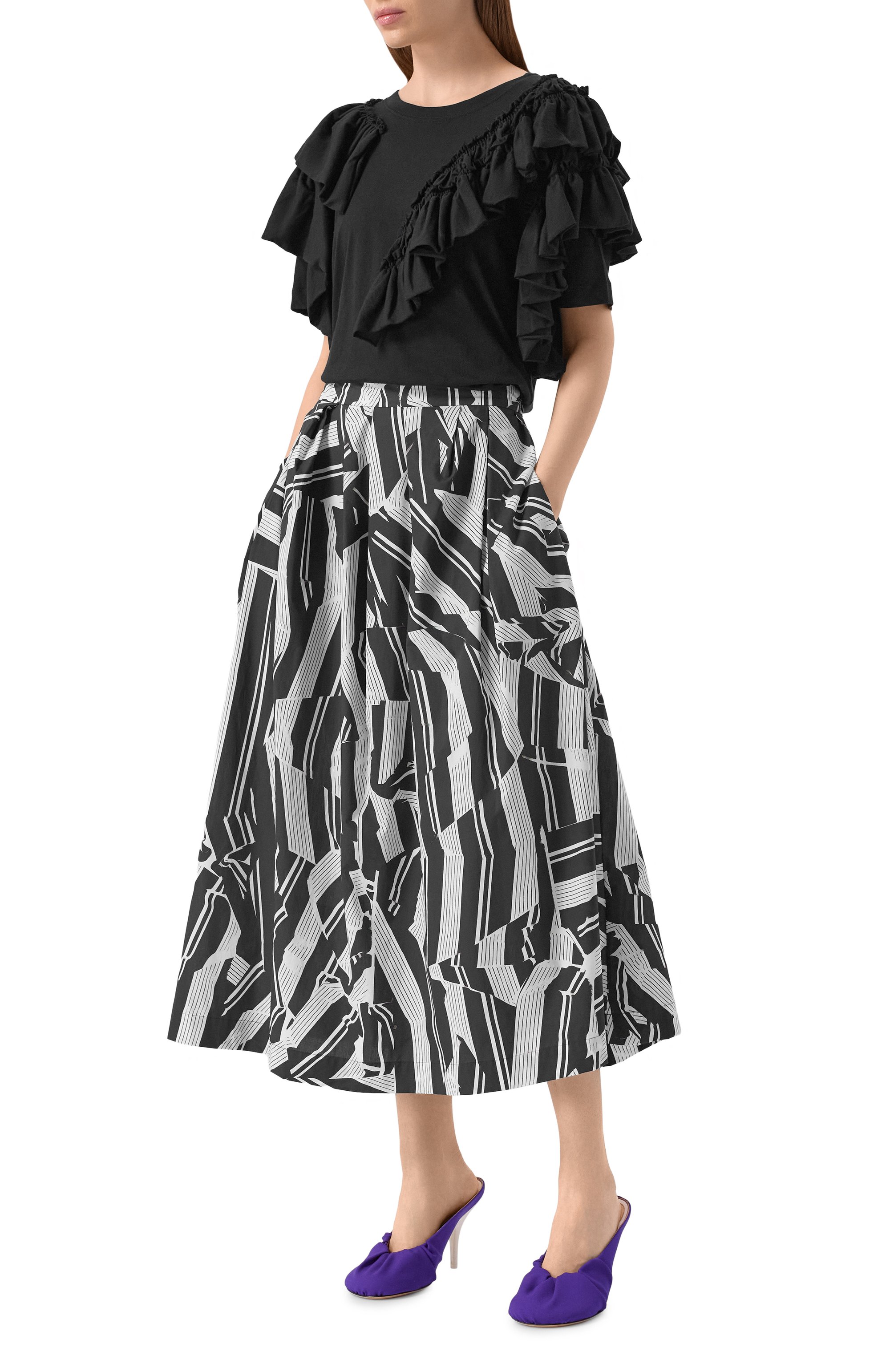 Хлопковая футболка DRIES VAN NOTEN, арт. 011143/3606, фото 2