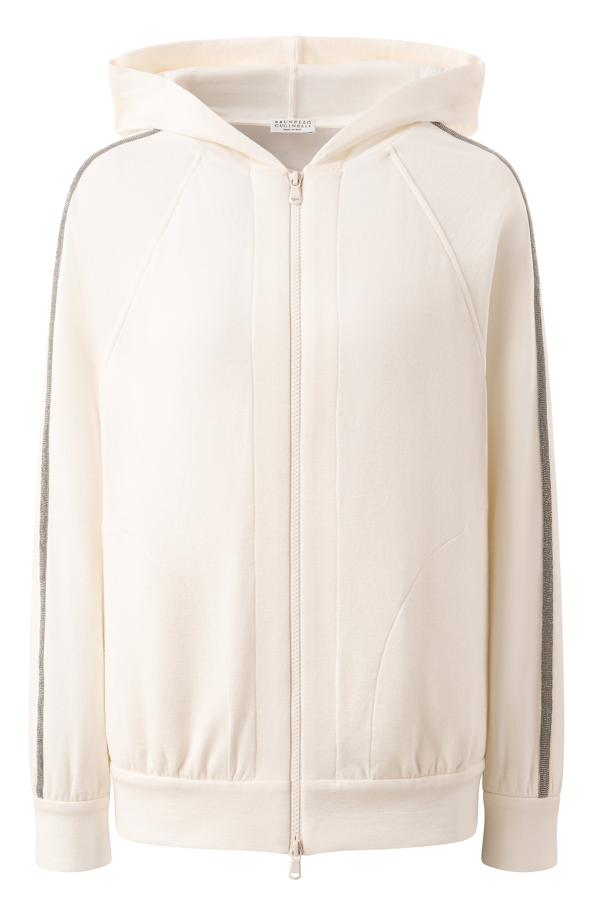 Толстовка из хлопка �и шелка BRUNELLO CUCINELLI, арт. MD828SM606, фото 1