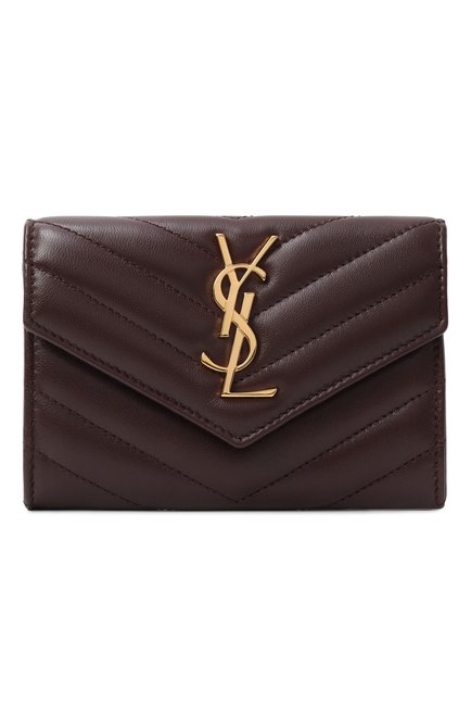 Женский кожаный кошелек cassandre SAINT LAURENT, арт. 414404/AAA44