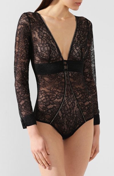 Кружевное боди SIMONE PERELE, арт. 15K510_чер, фото 2