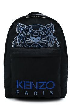 Женский рюкзак kampus KENZO черного цвета, арт. FA65SF300F20 | Фото 1 (Региональные ограничения белый список (Axapta Mercury): RU; Материал сплава: Проставлено; Материал: Текстиль; Драгоценные камни: Проставлено; Стили: Спорт; Размер: large)