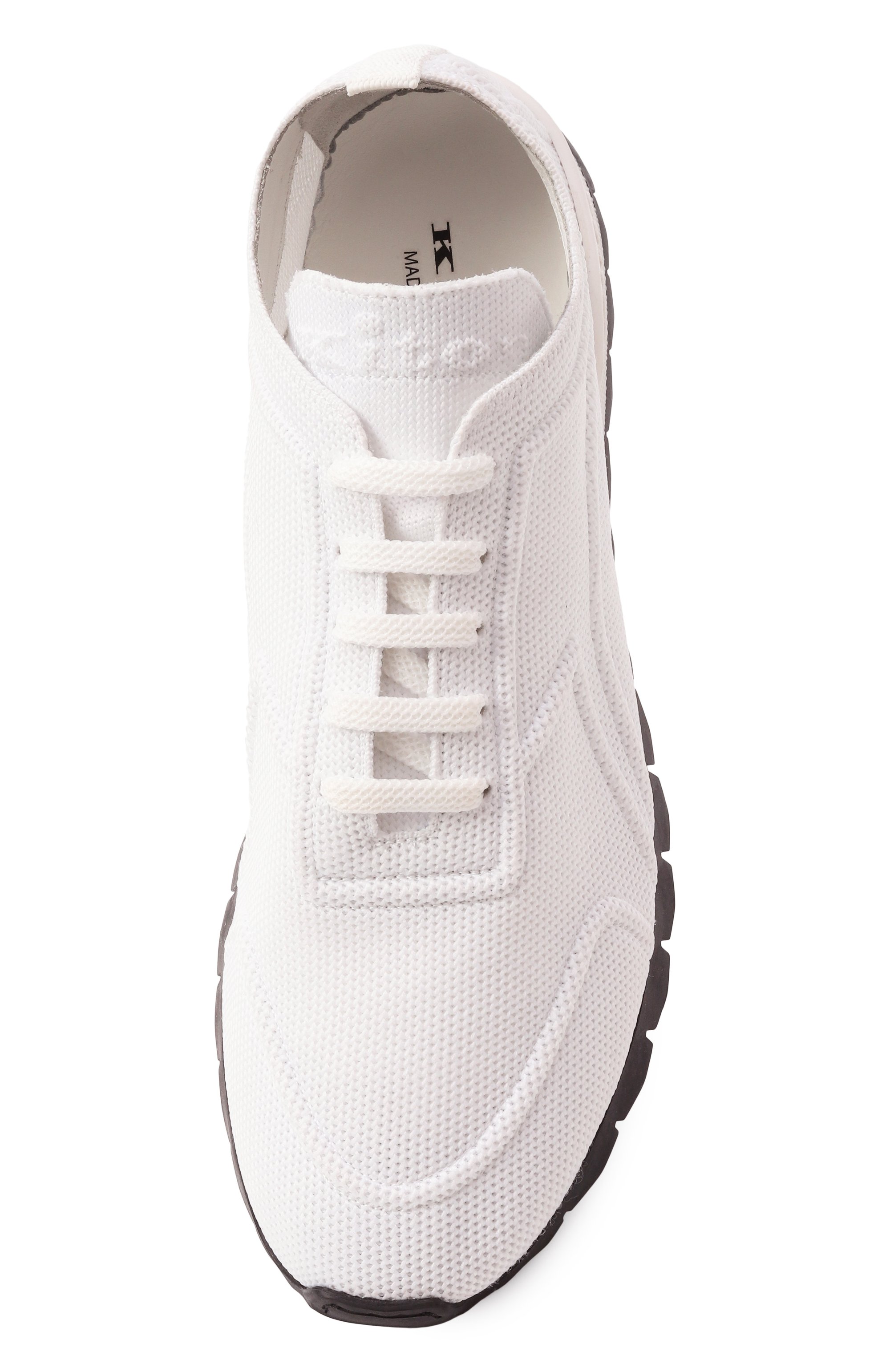 Текстильные кроссовки ea KITON, арт. USSA117N01063, фото 6