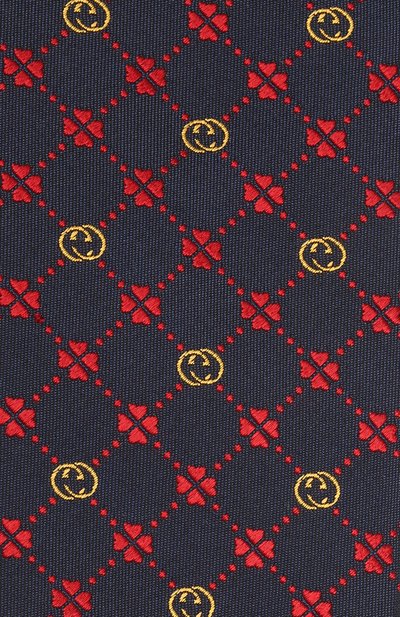 Шелковый галстук GUCCI, арт. 658242/4E002, фото 3