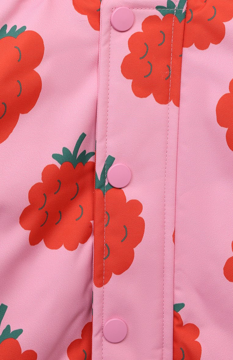 Детского утепленный комбинезон TINYCOTTONS розового цвета, арт. AW23-273 | Фото 3 (Материал сплава: Проставлено; Материал подклада: Синтетический материал; Нос: Не проставлено; Материал внешний: Синтетический материал; Кросс-КТ НВ: Утепленные)