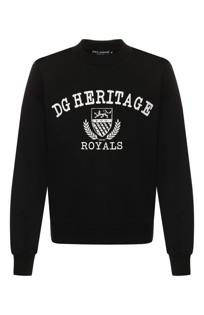 Хлопковый свитшот DOLCE & GABBANA, арт. G9QI1T/FU7DU, фото 1