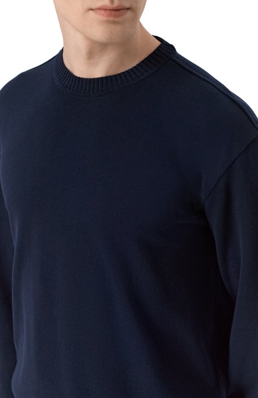 Хлопковый джемпер Paul&Shark 26411533 Синий  26411533 Фото 5