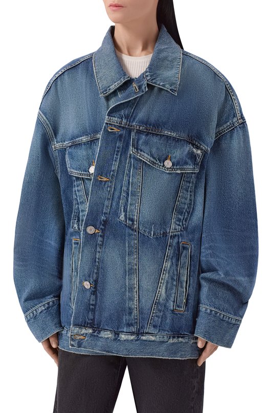 Джинсовая куртка Reworked Wayne Agolde A50451652 Синий  A50451652 Фото 3