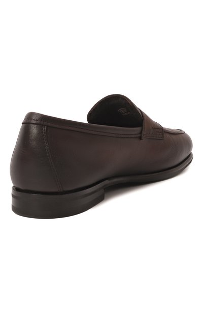 Кожаные пенни-лоферы carlos SANTONI, арт. MCNG18837SI90MEM, фото 5