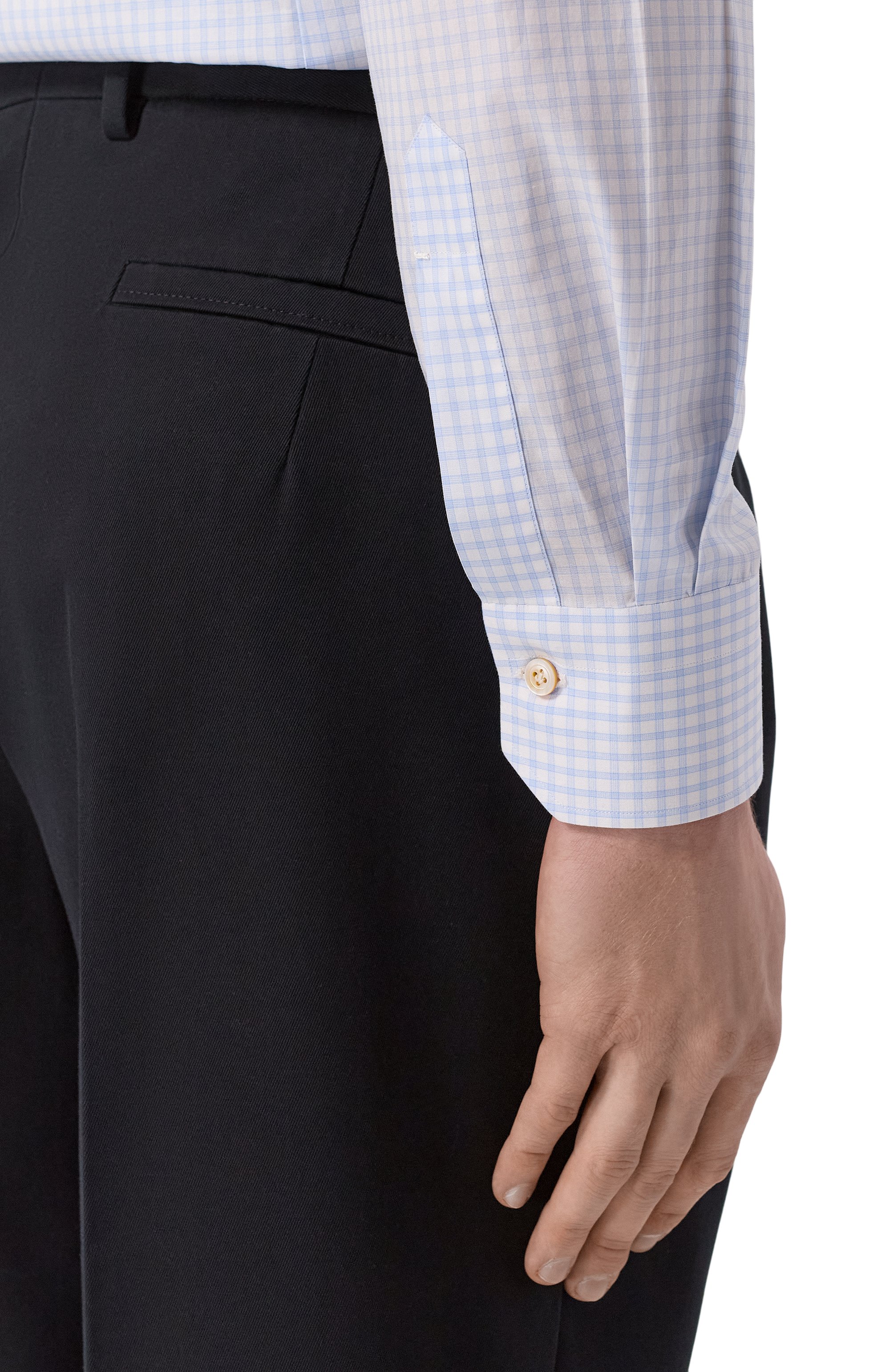 Хлопковая сорочка KITON, арт. UCCH0948503, фото 5