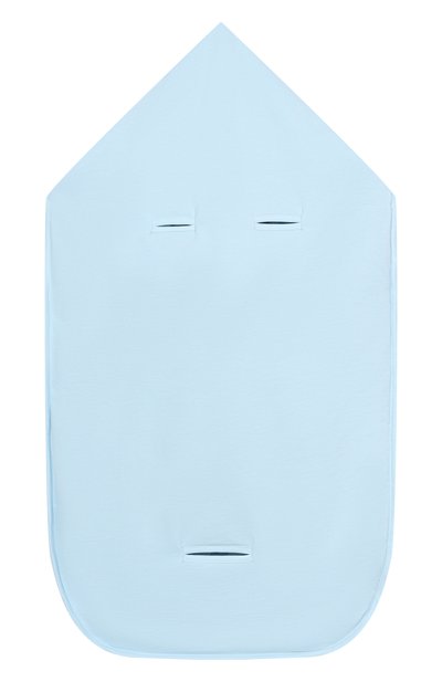 Хлопковый конверт MOSCHINO голубого цвета по цене 28050 руб., арт. M0E00P/LCA19, фото 2 Хлопковый конверт MOSCHINO, арт. M0E00P/LCA19, фото 2