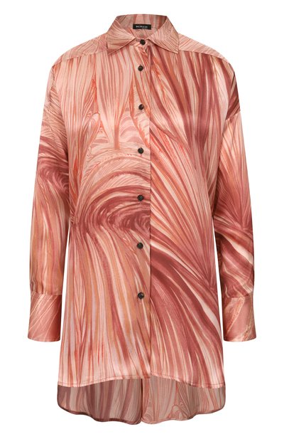 Женская шелковая рубашка KITON, арт. D52431K0869G01