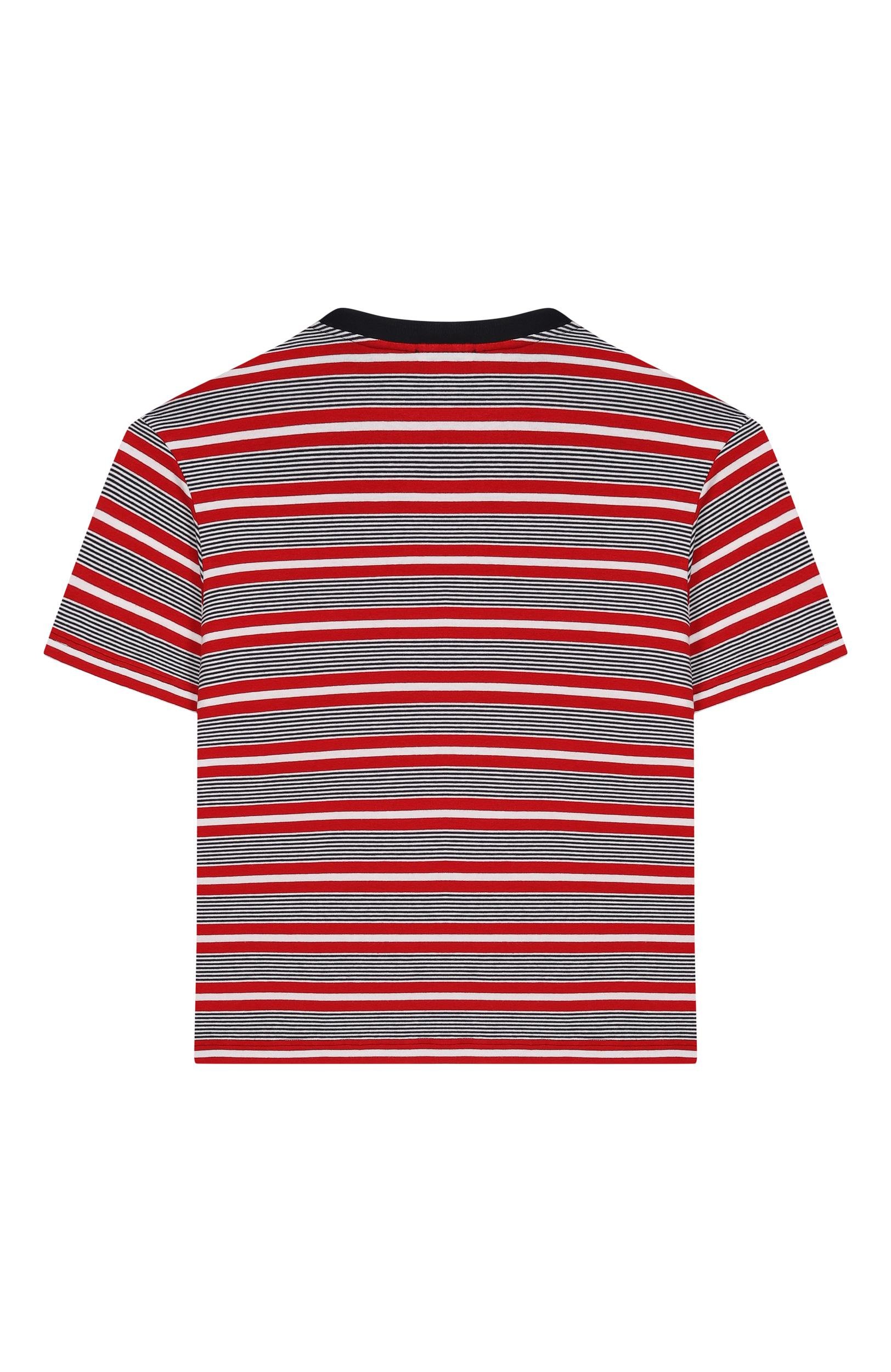 Футболка из вискозы и хлопка DOLCE & GABBANA, арт. L4JTJW/FBGAS, фото 2