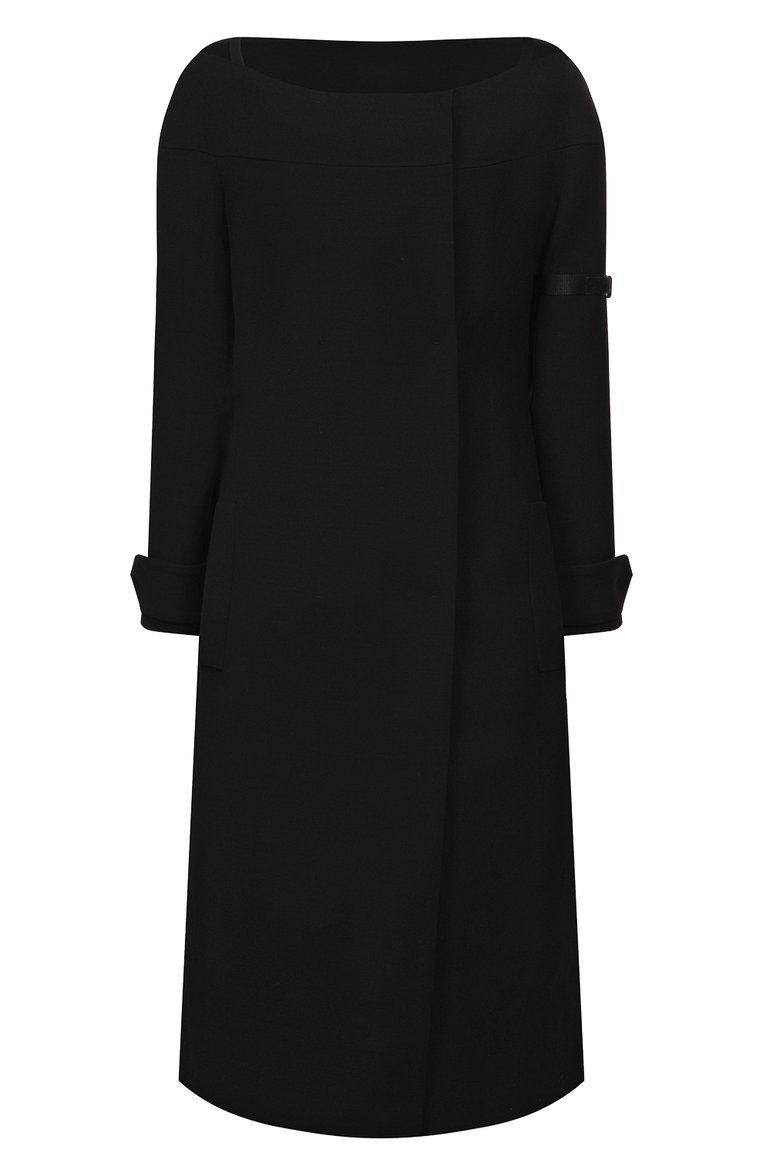 Шерстяное пальто PRADA, арт. P624HK-1P8E-F0806-181, фото 1