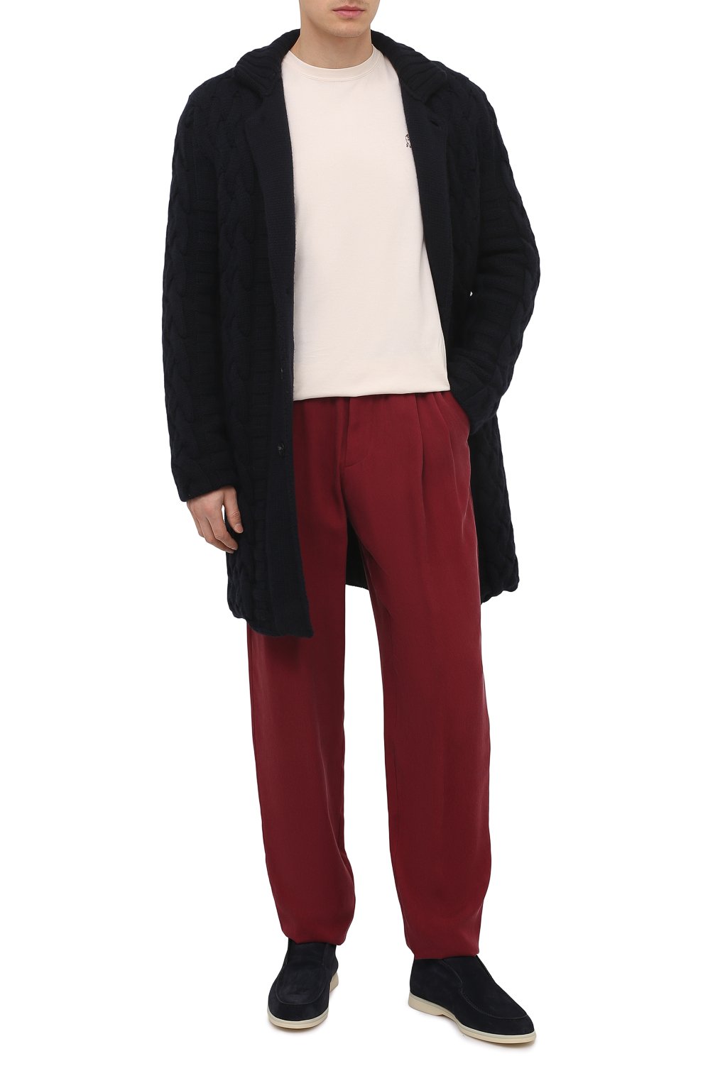 Замшевые ботинки open walk LORO PIANA, арт. FAI9283, фото 2