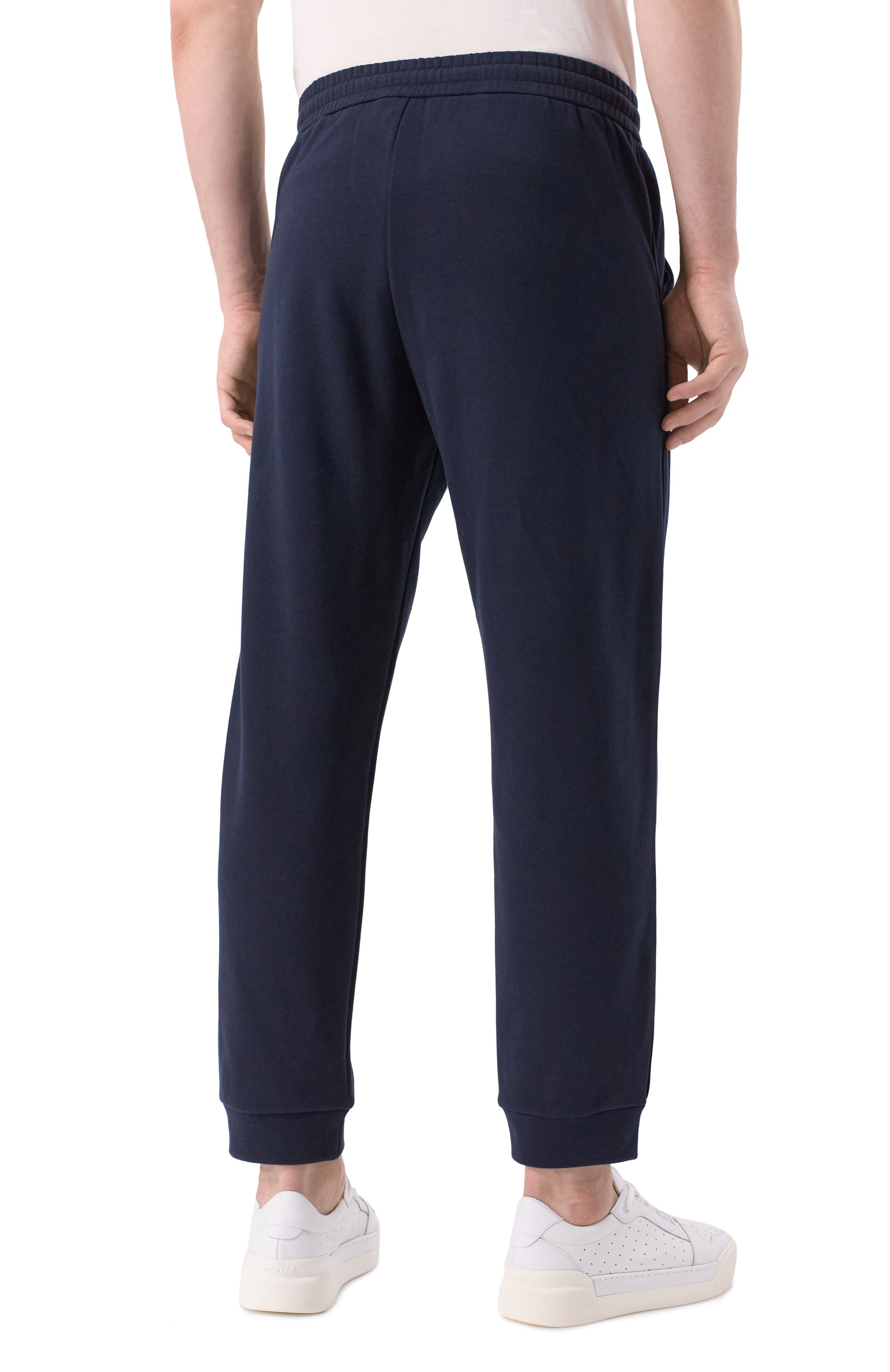 Джоггеры из хлопка и кашемира GIORGIO ARMANI, арт. GM001097/TE11705, фото 4