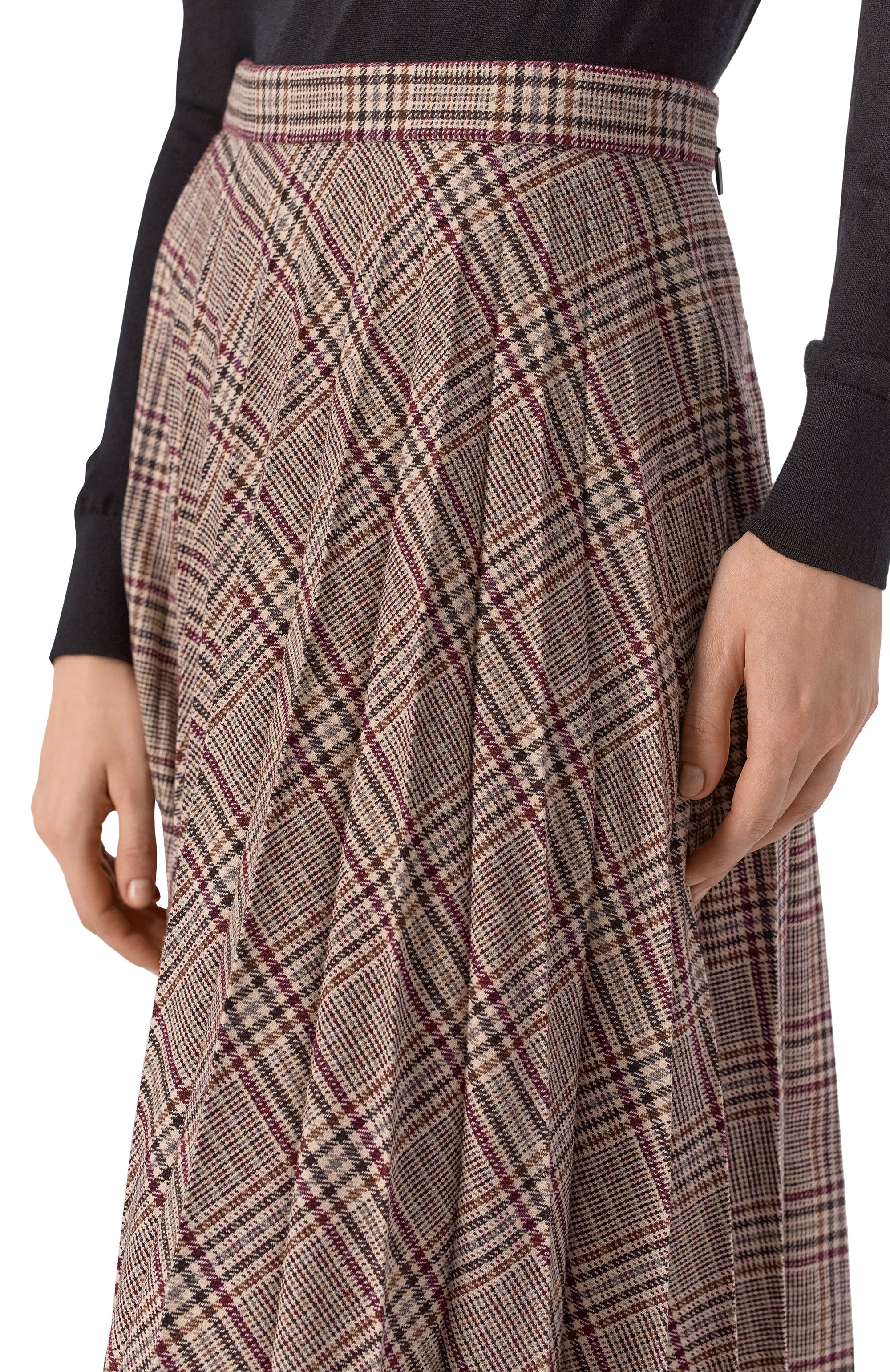 Шерстяная юбка SAINT LAURENT, арт. 843874/Y3D12, фото 5