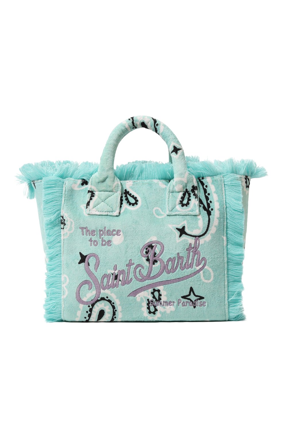 Сумка MC2 SAINT BARTH бирюзового цвета по цене 16350 руб., арт. STBA/C0LETTE SP0NGE/05025D, фото 1 Сумка MC2 SAINT BARTH, арт. STBA/C0LETTE SP0NGE/05025D, фото 1