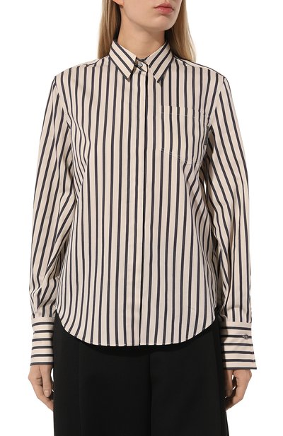 Рубашка из хлопка и шелка BRUNELLO CUCINELLI, арт. MA767MU816, фото 3