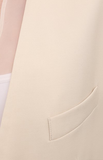 Жакет LOW CLASSIC бежевого цвета по цене 66550 руб., арт. L0W21SS_BZ05NU, фото 5 Жакет LOW CLASSIC, арт. L0W21SS_BZ05NU, фото 5