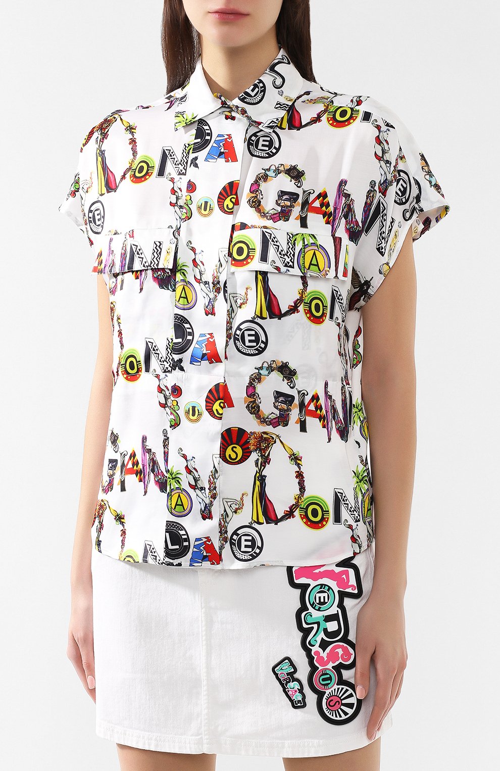 Рубашка с принтом VERSUS VERSACE, арт. BD20189/BT10986, фото 3