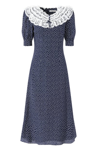 Женское шелковое платье ALESSANDRA RICH, арт. FABX4025-F4510