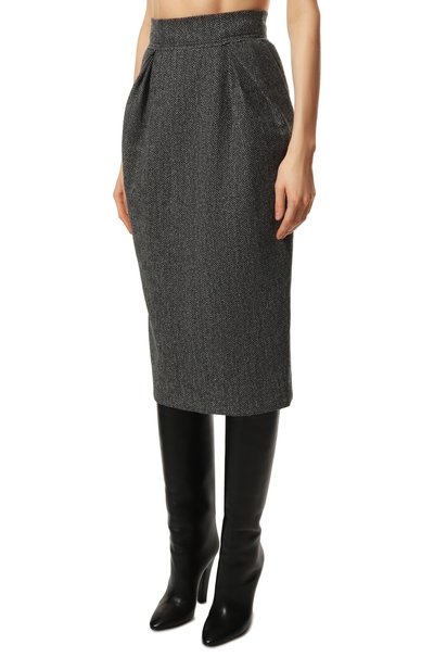 Шерстяная юбка MAISON MARGIELA, арт. S51MA0484/S54246, фото 3