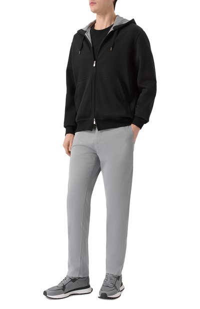 Хлопковые брюки BOSS ORANGE, арт. 50510933, фото 2