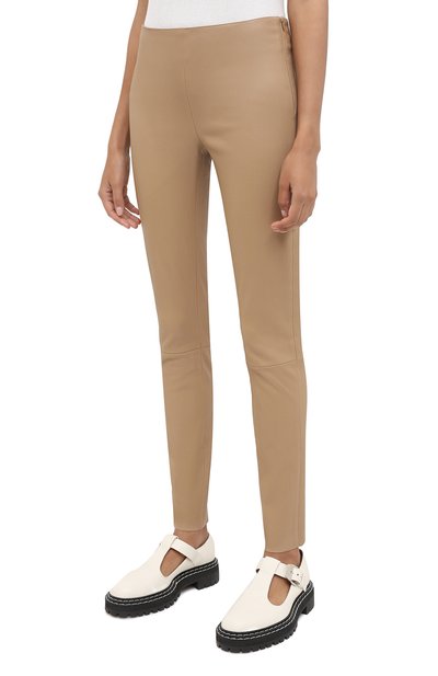 Кожаные легинсы KITON, арт. D50171X05S03, фото 3