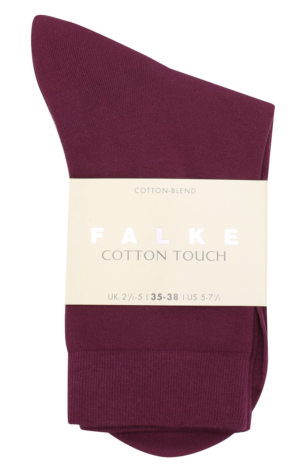 Хлопковые носки cotton touch FALKE бордового цвета по цене 1400 руб., арт. 47673_18_1_, фото 2 Хлопковые носки cotton touch FALKE, арт. 47673_18_1_, фото 2