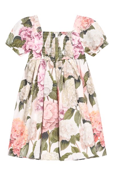 Комплект из платья и шорт DOLCE & GABBANA разноцветного цвета по цене 59900 руб., арт. L24DF4/HS5UG, фото 3 Комплект из платья и шорт DOLCE & GABBANA, арт. L24DF4/HS5UG, фото 3