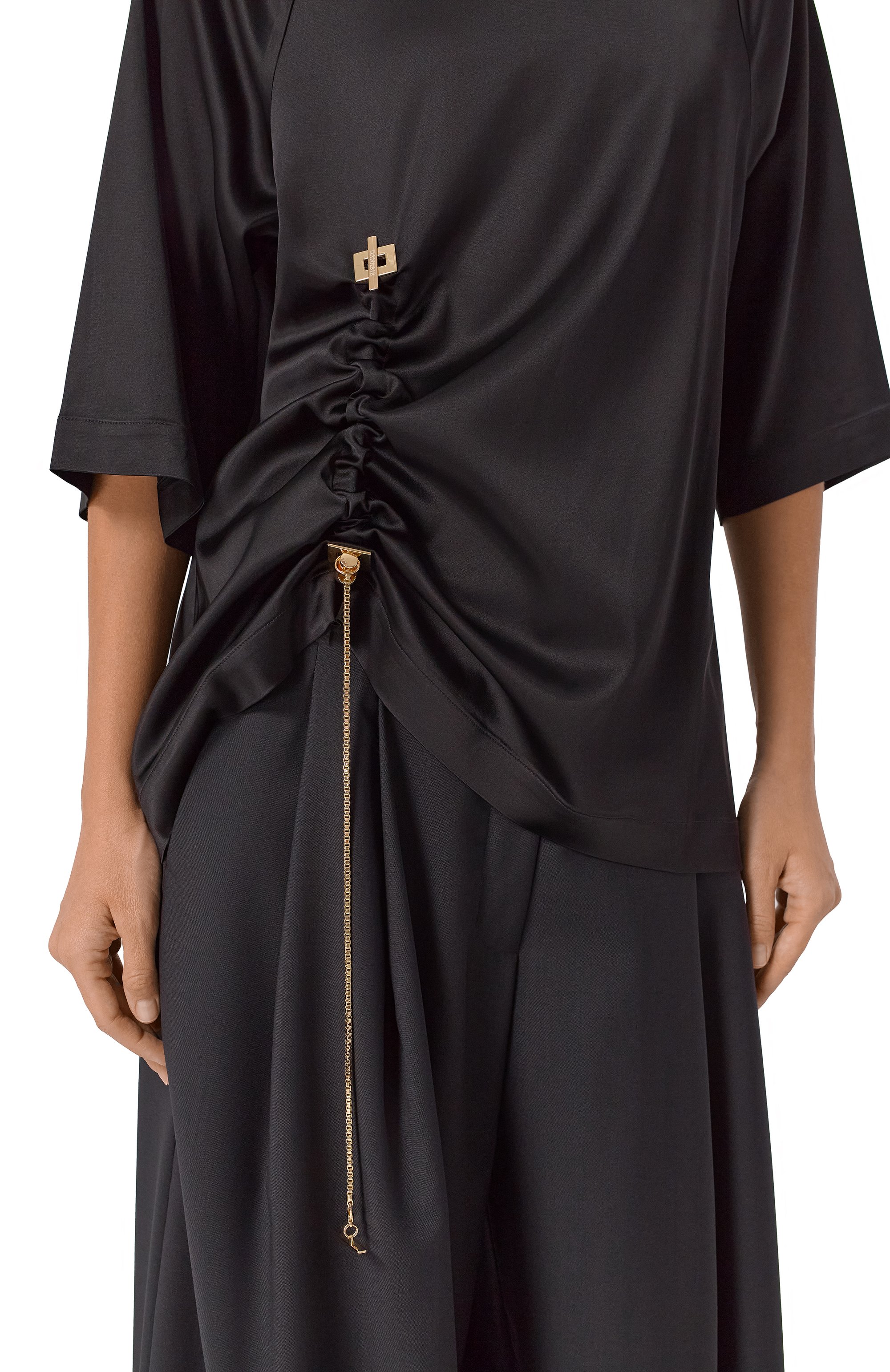 Атласный топ DANAME, арт. 725FW7703A, фото 5