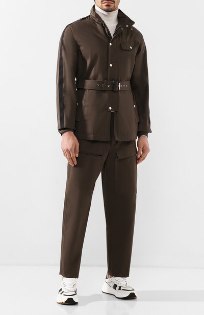 Хлопковая куртка ALEXANDER MCQUEEN, арт. 590422/Q0S44, фото 2