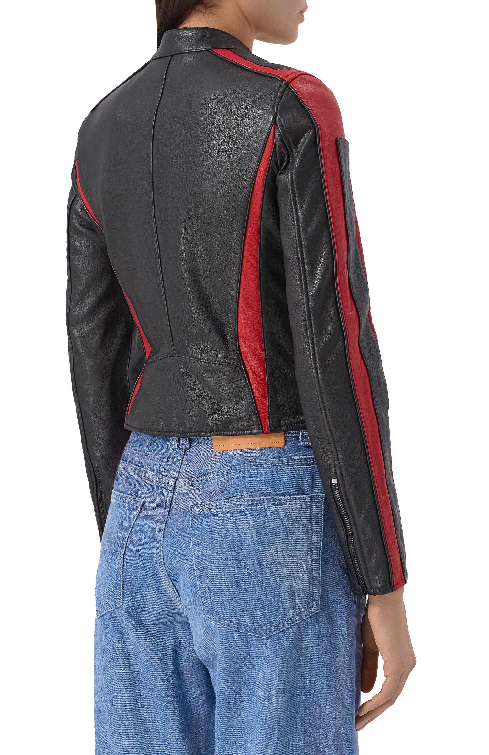 Кожаная куртка DIESEL, арт. A21182/0DMBS, фото 4