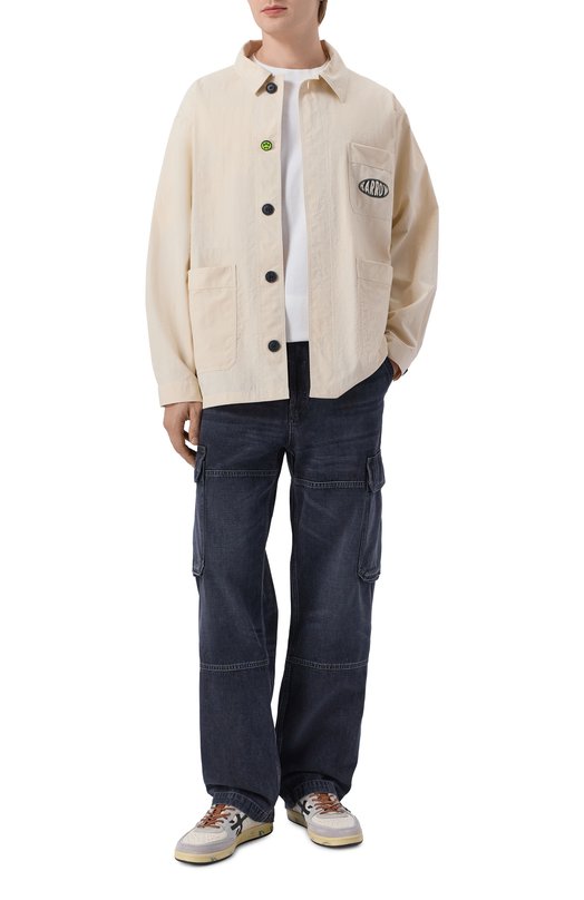 Кожаные кеды Bskt Clay Premiata BSKTCLAY/VAR 7617 Серый  BSKTCLAY/VAR 7617 Фото 2