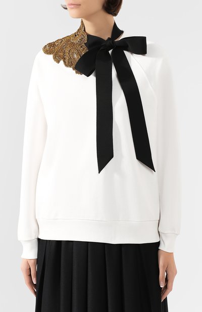 Хлопковый свитшот DRIES VAN NOTEN, арт. 201-31126-9633, фото 3