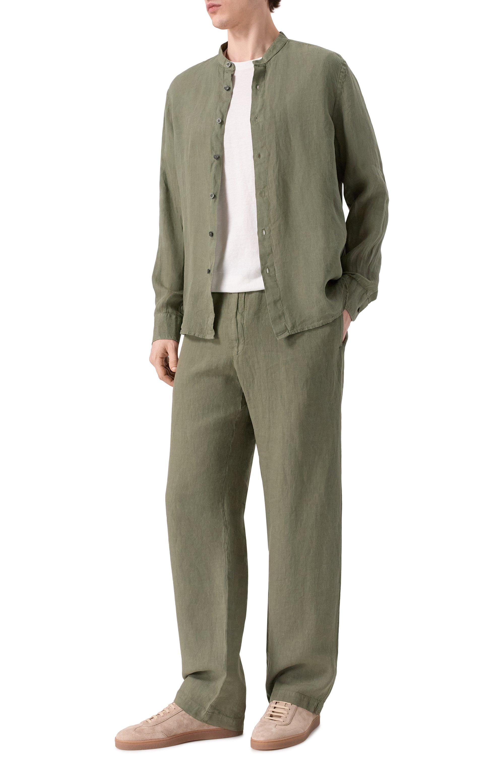 Льняные брюки 120% LINO, арт. 33ALIM29PT/0253/000, фото 2