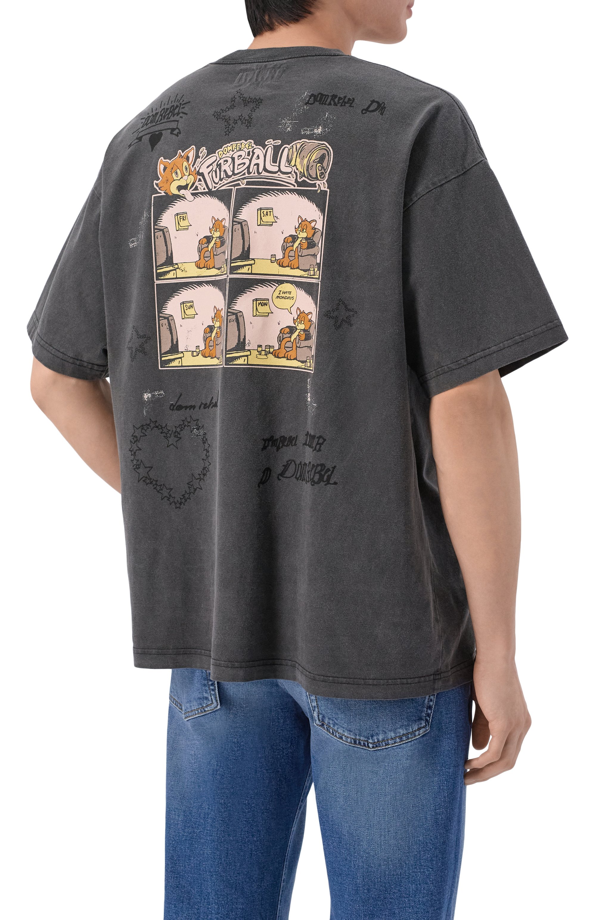 Хлопковая футболка DOMREBEL, арт. M WHATS NEW/T-SHIRT, фото 4