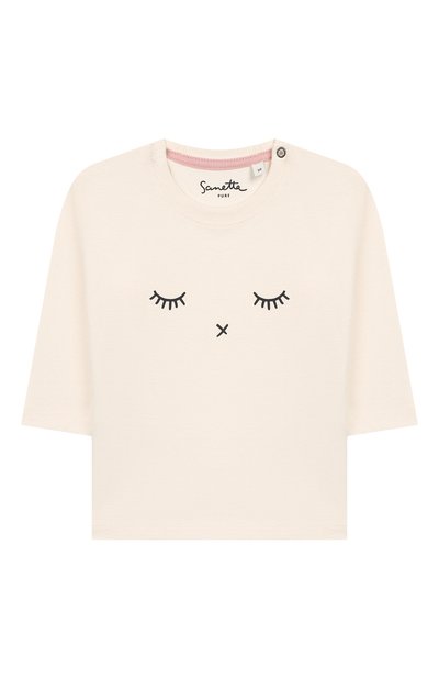 Хлопковый лонгслив SANETTA, арт. 10008 18010, фото 1