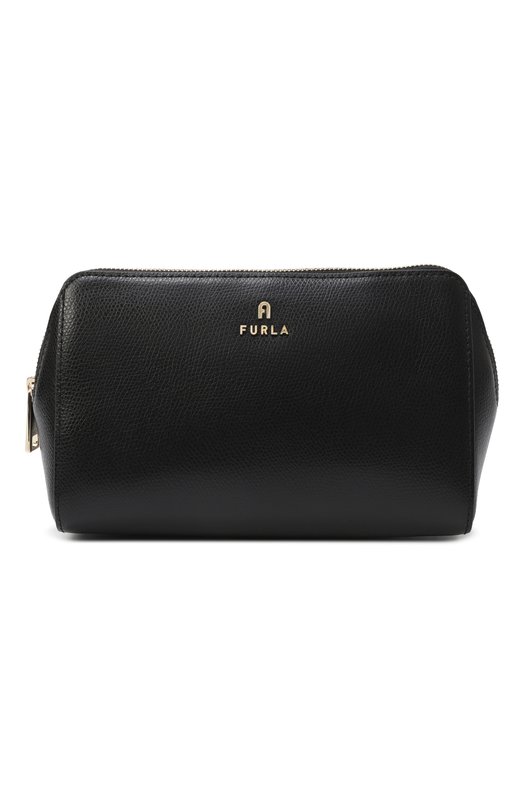 фото Кожаная косметичка furla camelia furla