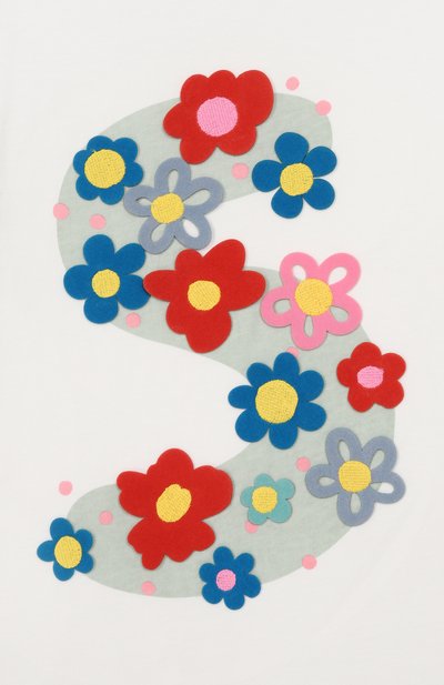 Хлопковая футболка STELLA MCCARTNEY, арт. TY8B31, фото 3