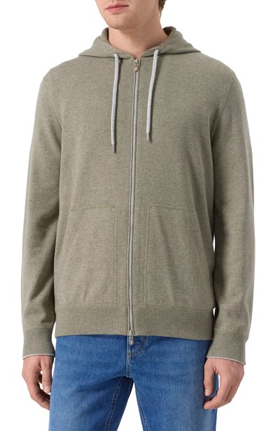 Толстовка из шерсти и кашемира BRUNELLO CUCINELLI, арт. M3623246G, фото 3