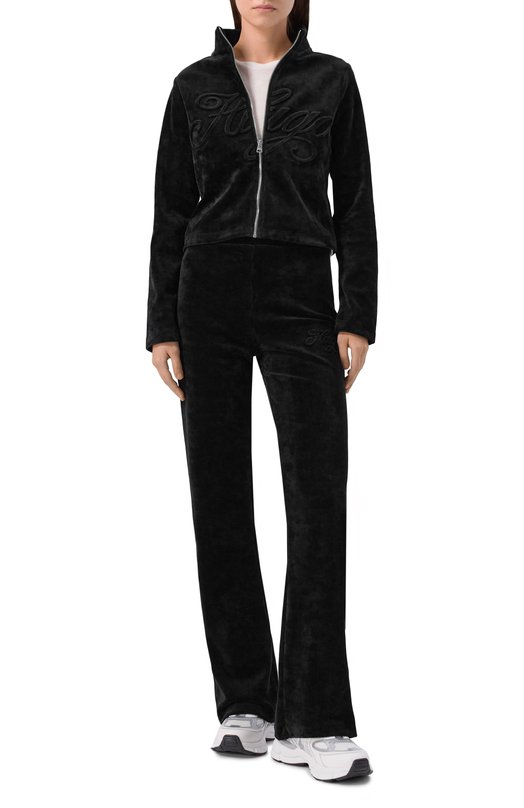 Бархатная толстовка HUGO Blue 50549486 Чёрный  50549486 Фото 2