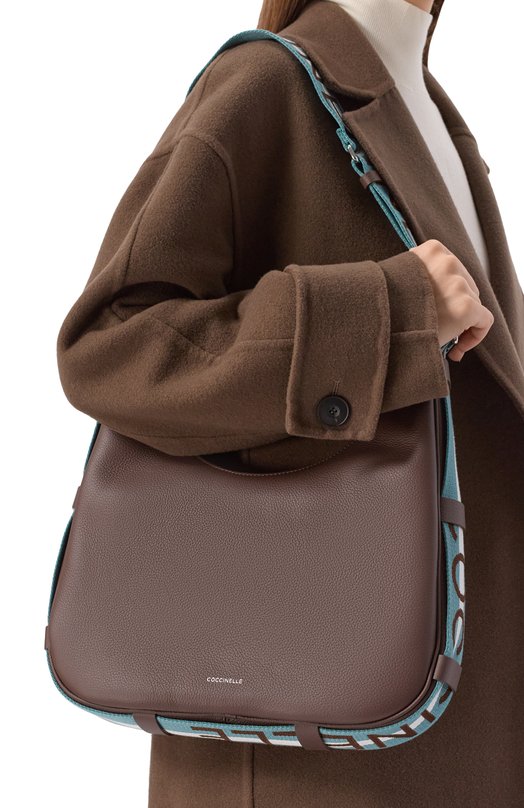 Сумка Raquel large Coccinelle E1 SQ0 13 01 01 Коричневый  E1 SQ0 13 01 01 Фото 2