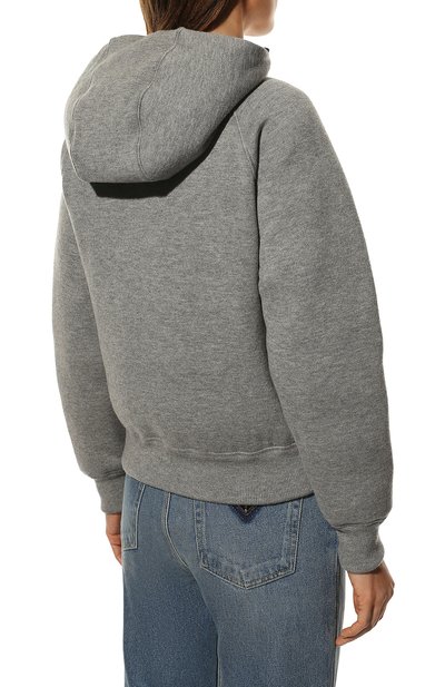 Кашемировый кардиган PRADA серого цвета по цене 450000 руб., арт. P25I95-10J4-F0031-212, фото 4 Кашемировый кардиган PRADA, арт. P25I95-10J4-F0031-212, фото 4