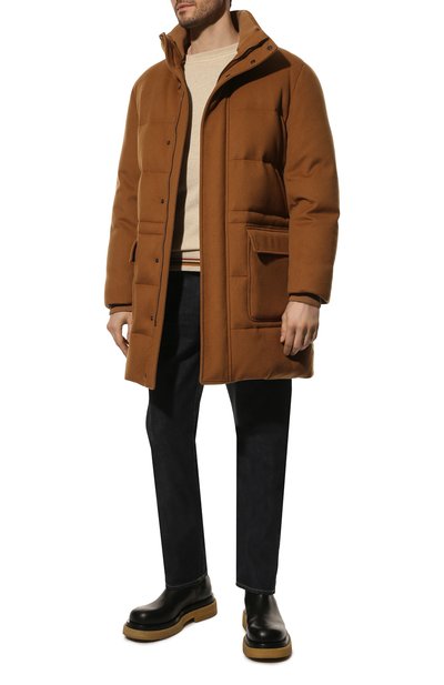 Пуховик из шерсти викуньи LORO PIANA коричневого цвета по цене 2510000 руб., арт. FAL8308/VVIC, фото 2 Пуховик из шерсти викуньи LORO PIANA, арт. FAL8308/VVIC, фото 2