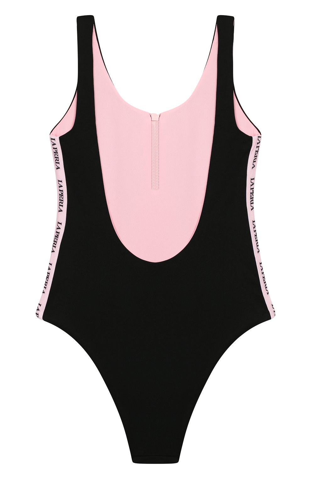 Слитный купальник LA PERLA черного цвета по цене 10400 руб., арт. 67601/8A-14A, фото 2 Слитный купальник LA PERLA, арт. 67601/8A-14A, фото 2