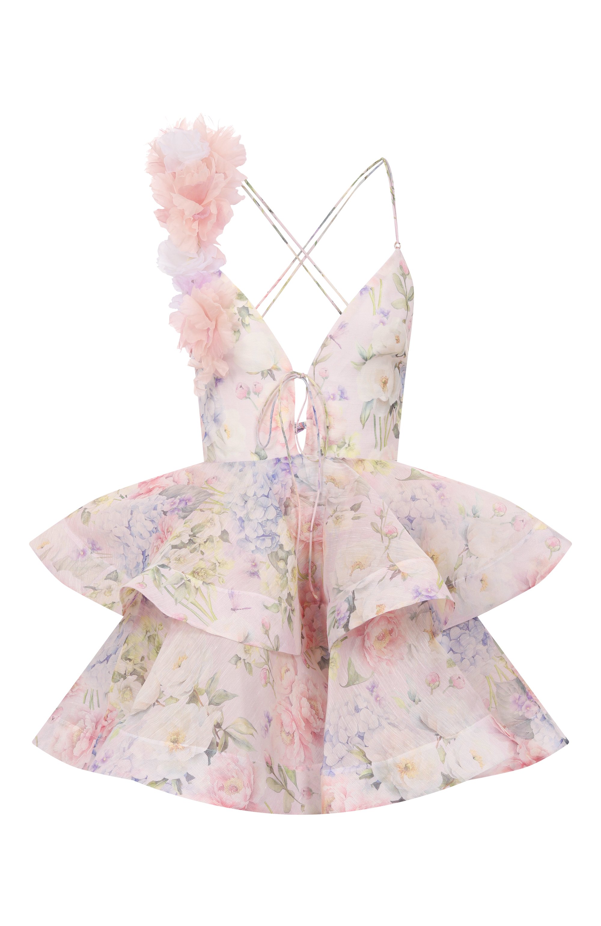 Платье изо льна и шелка YVON, арт. 0 160024, фото 1