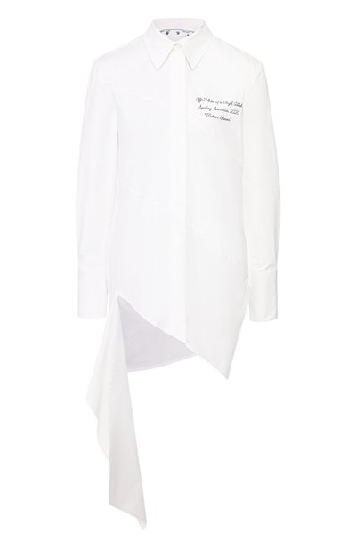 Женская хлопковая рубашка OFF-WHITE, арт. 0WGA074S20FAB0010110