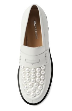 Кожаные лоферы sirene MACH & MACH, арт. PF24-S0776-30-CLF-WHT, фото 1