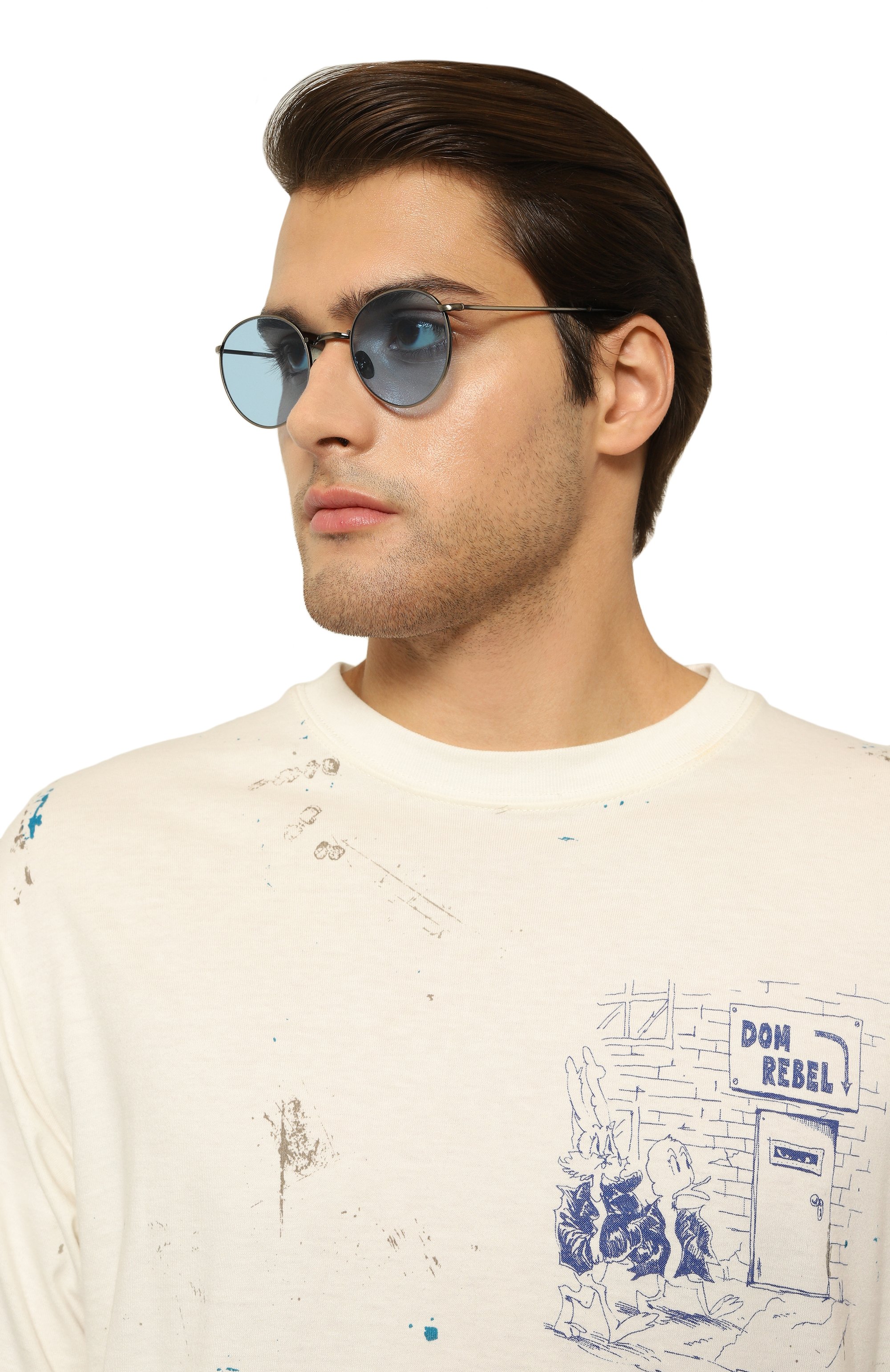 Солнцезащитные очки SPEKTRE, арт. P2 03AFT SILVER ANCIENT/BLUE PASTEL, фото 3